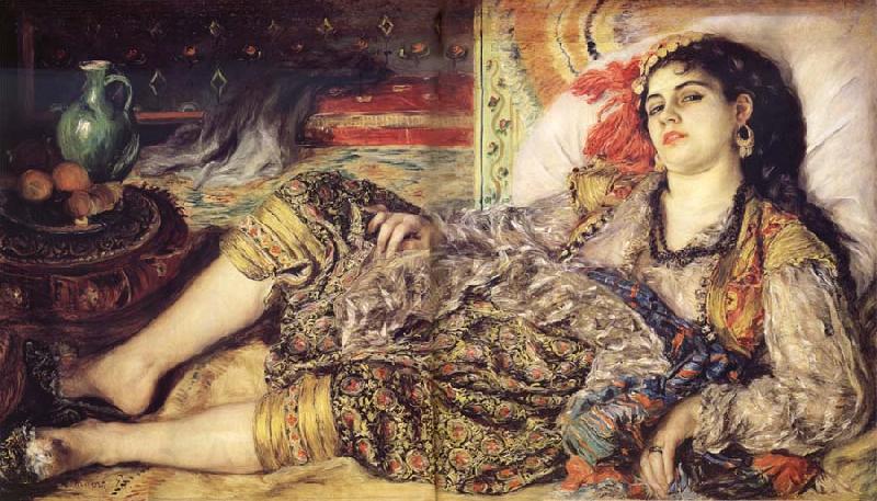 Pierre-Auguste Renoir Odalisque Spain oil painting art